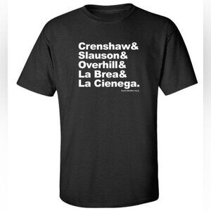 Black Beverly Hills Short Sleeve Tee